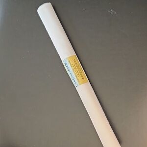 🛒$2 with bundle Crafters Square White Craft Fabric Roll